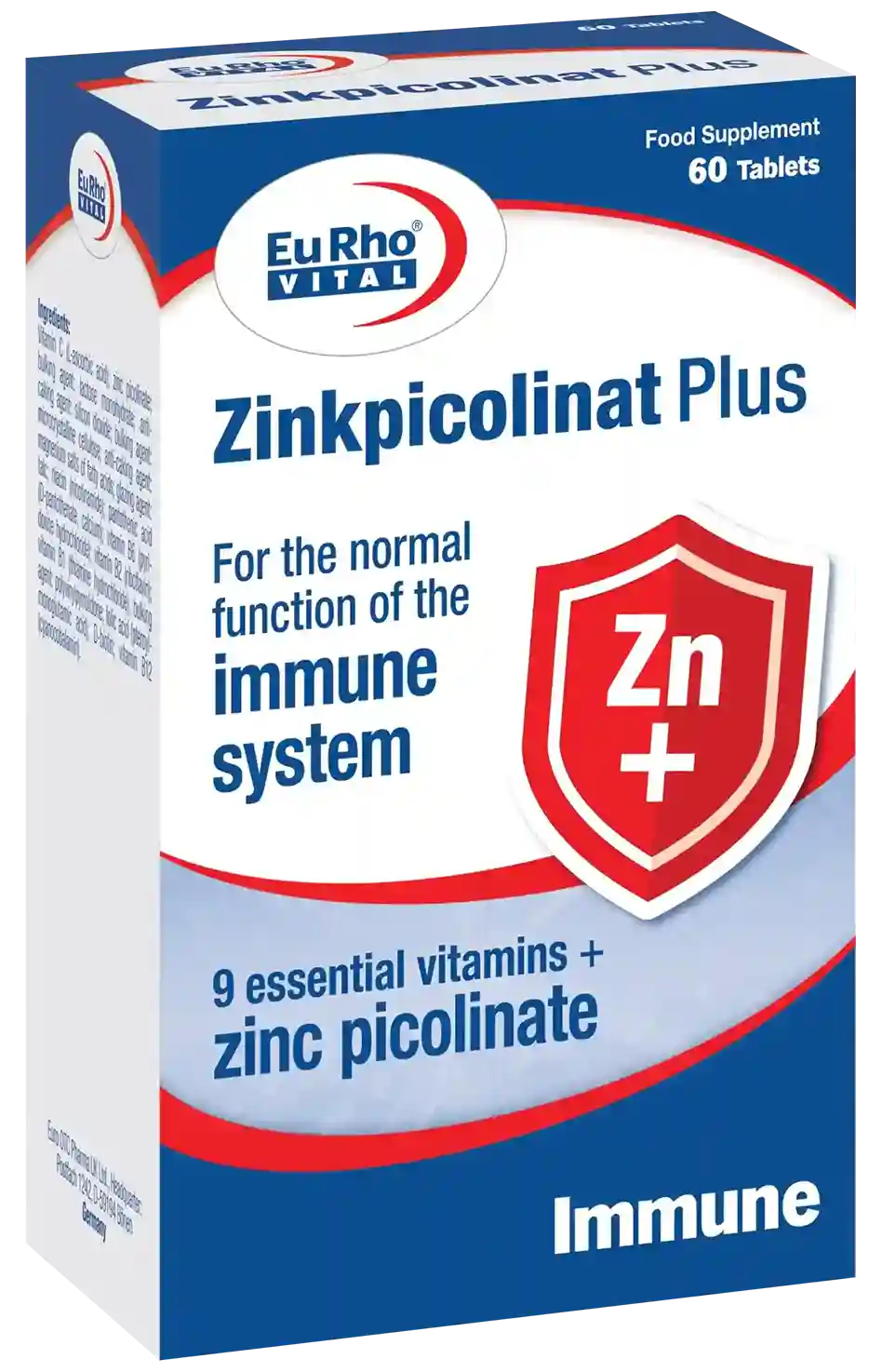 تصویر Zincpicolinat Plus EurhoVital Tablet