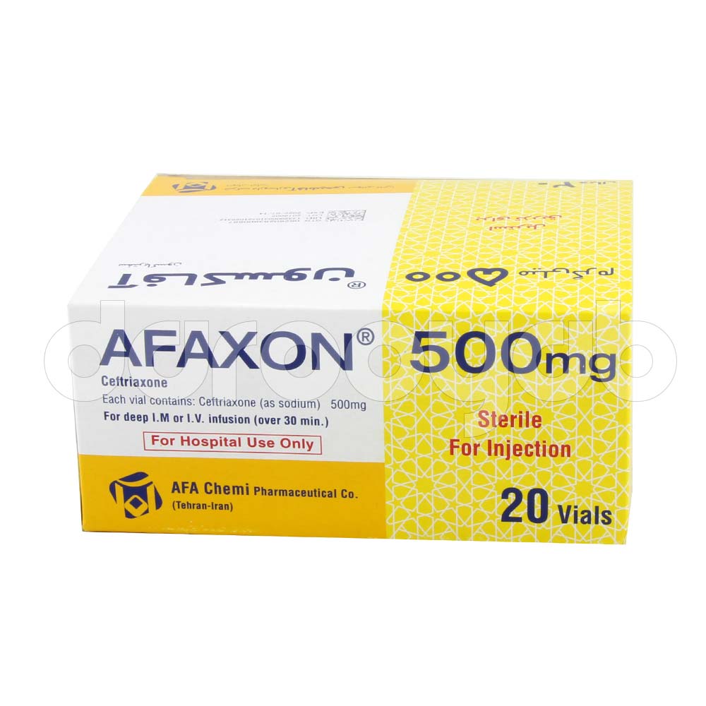 تصویر AFAXON 500MG VIAL