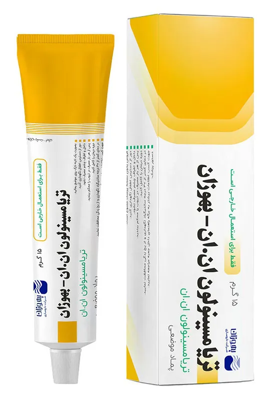 تصویر  TRIAMCINOLONE NN BEHVAZAN 15 gr Topical Oinment