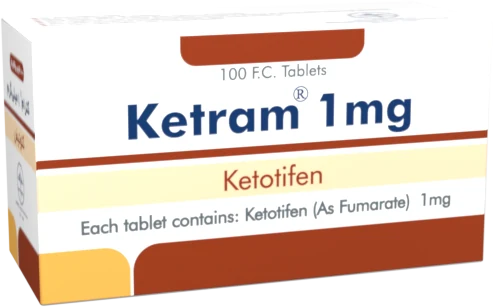 تصویر KETRAM 1MG TAB