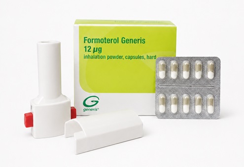 تصویر FORMOTEROL GENERIS Inhaler/Capsule 12 mcg