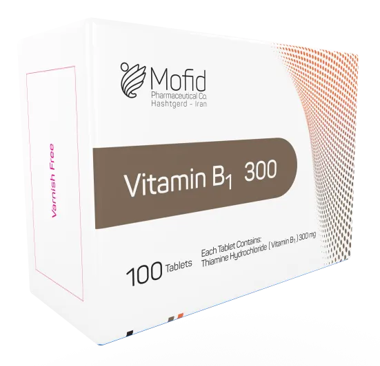 تصویر VITAMIN B1 Mofid 300 MG Tablet