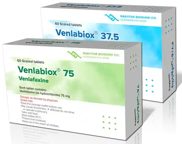 تصویر VENLABIOX 37.5MG TAB