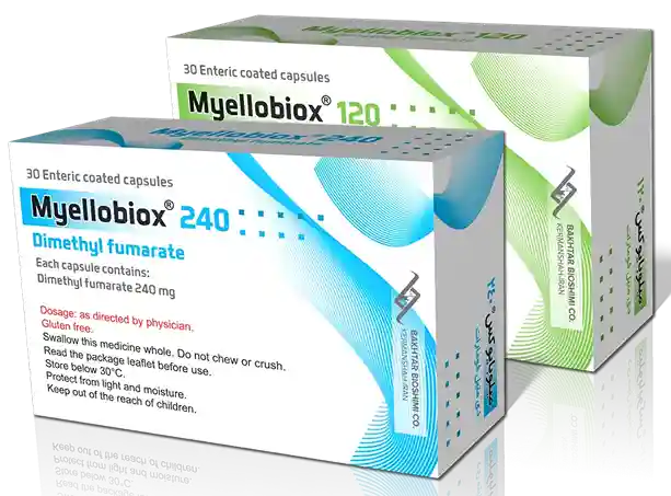 تصویر MYELLOBIOX 120MG Cap