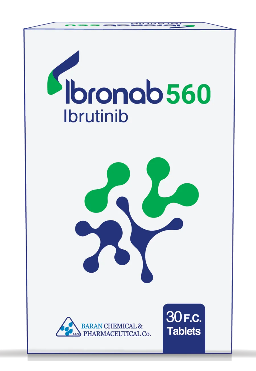 تصویر IBRONAB 560 mg Tablet