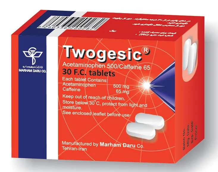 تصویر TWOGESIC TAB