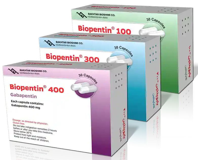 تصویر BIOPENTIN 100MG CAP