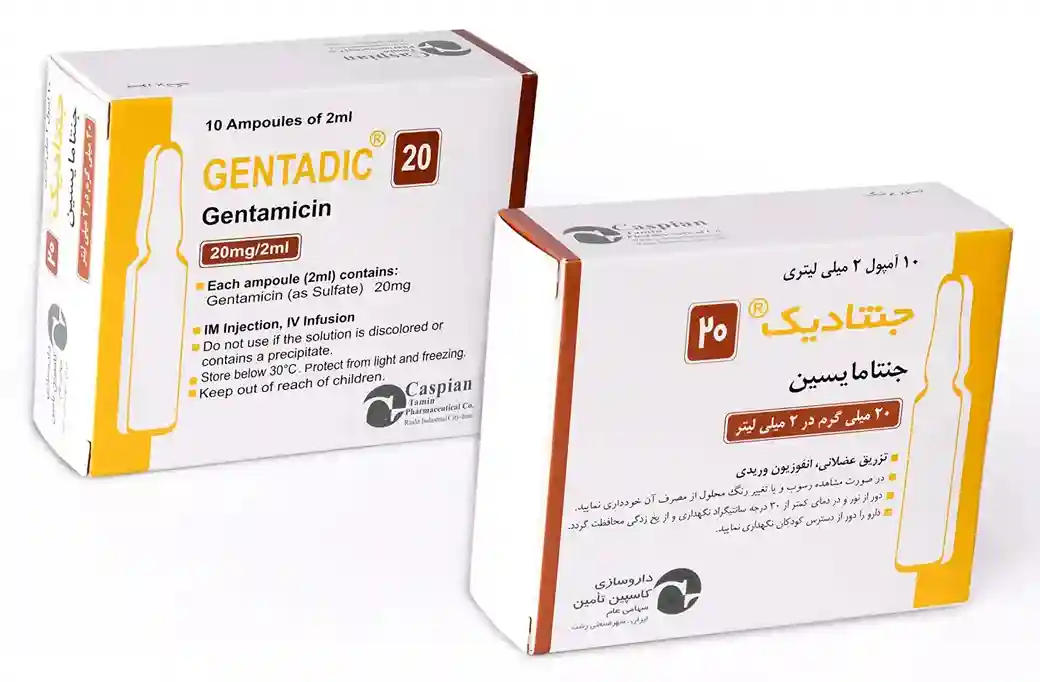 تصویر GENTADIC 20MG/2ML AMP