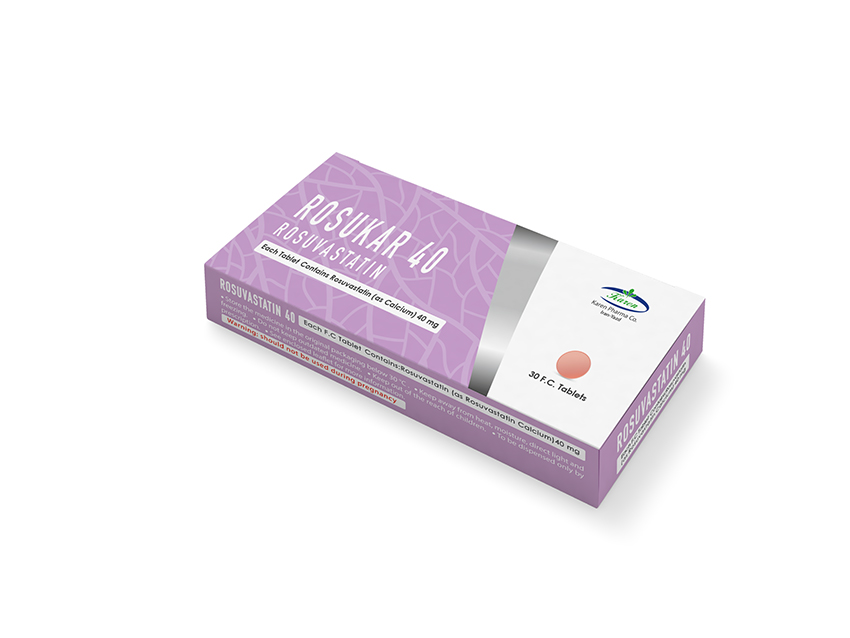 تصویر ROSUKAR 40 mg Tablet