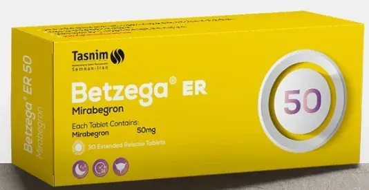 تصویر BETZEGA 50 mg ER Tablet
