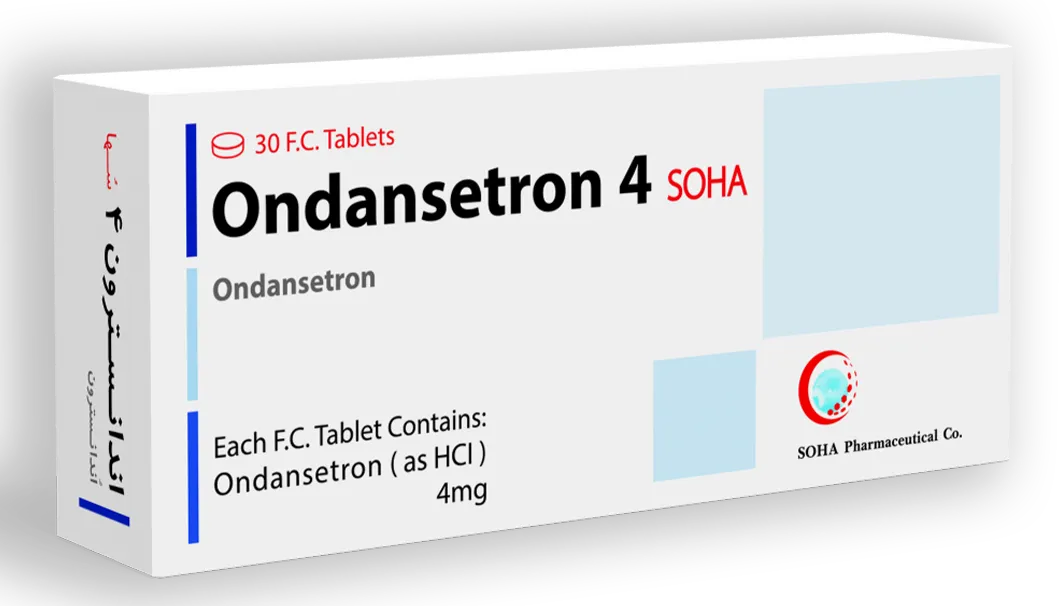 تصویر ONDANSETRON SOHA 4 MG Tablet