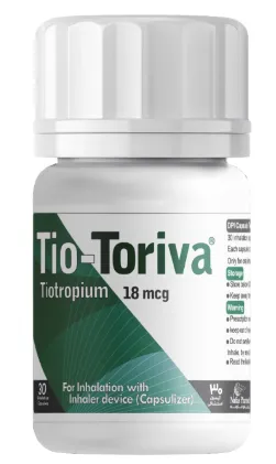 تصویر TIOTORIVA 18 MCG RESPIRATORY CAPSULE