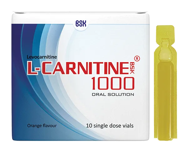 تصویر L-CARNITINE BSK 1000MG ORAL Vial