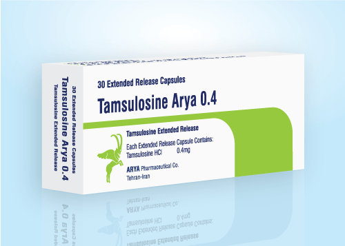 تصویر TAMSULOSIN-ARYA 0.4MG CAP