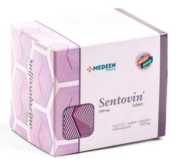 تصویر SENTOVIN 500 MG DELAYED RELEASE Tablet