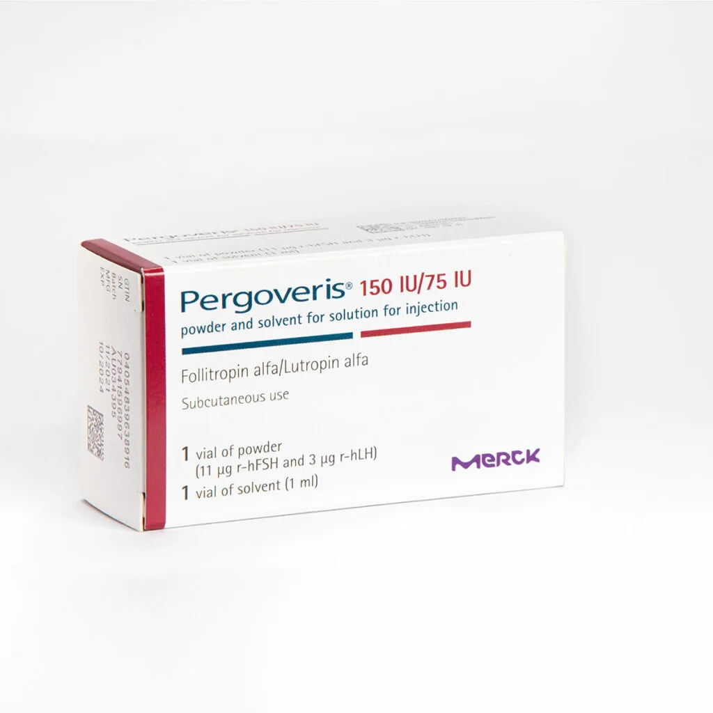 تصویر PERGOVERIS 150IU/75IU POWDER, FOR INJ