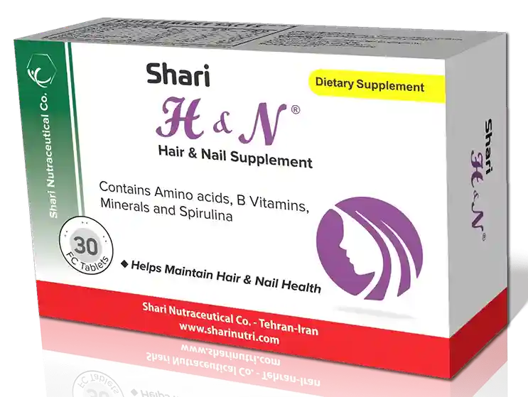 تصویر Hair and Nail Supplement H and N SHARI Tablet