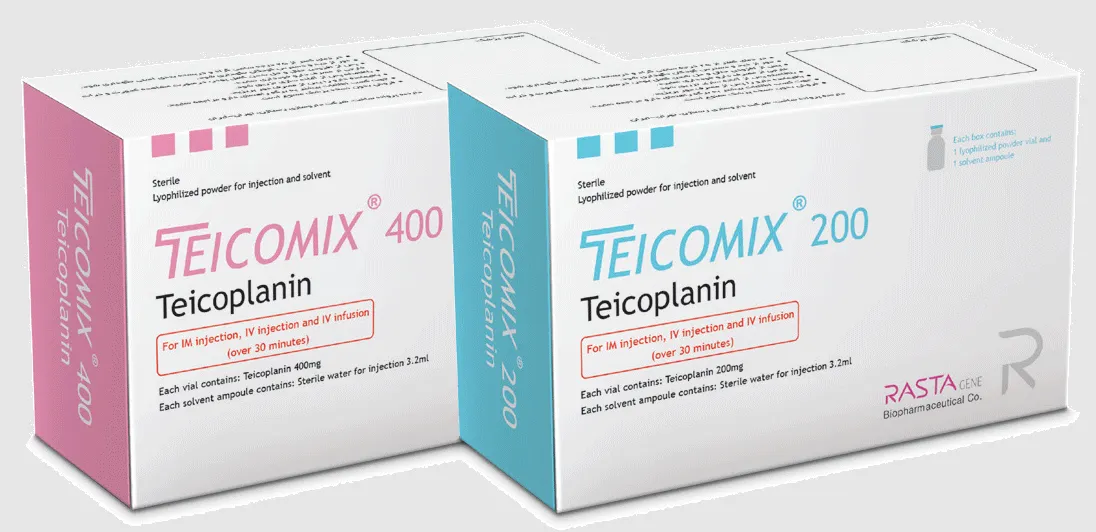 تصویر TEICOMIX 200MG VIAL