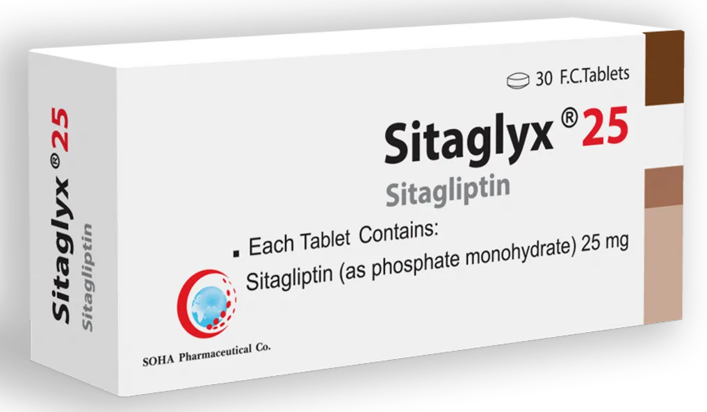 تصویر SITAGLYX 25 MG Tablet-SYTAGLYX