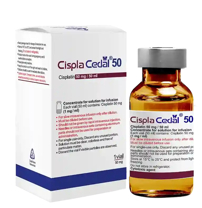 تصویر CISPLATIN MYLAN Injection 50 mg/50 ml