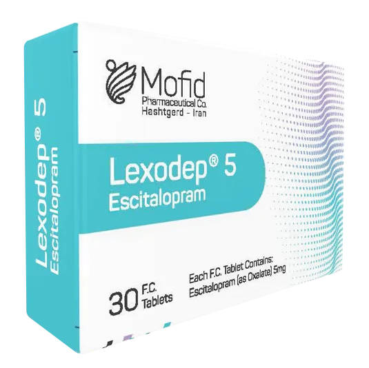 تصویر LEXODEP 5 MG Tablet