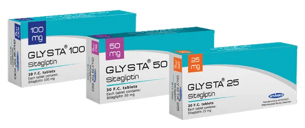 تصویر GLYSTA 25 mg Tablet