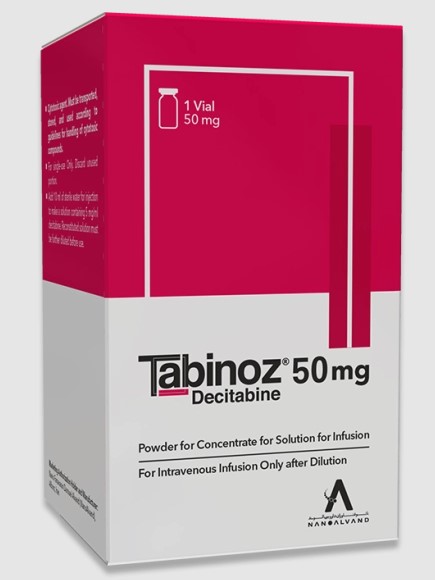 تصویر TABINOZ 50 MG LYOPHILIZED POWDER