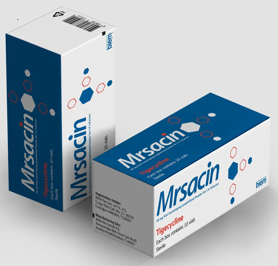 تصویر MRSACIN 50 mg Powder For Injection