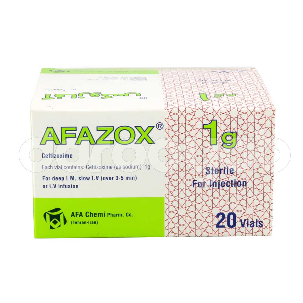 تصویر AFAZOX 1G VIAL