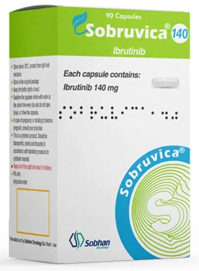 تصویر SOBRUVICA 140 mg Capsule