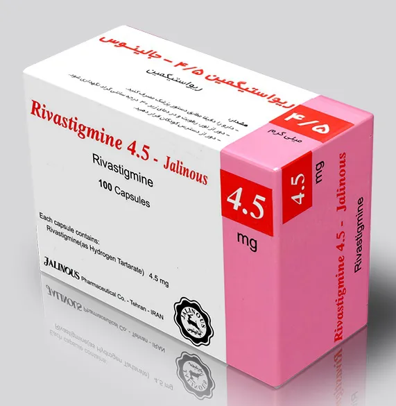 تصویر RIVASTIGMINE-JALINOUS 4.5MG CAP