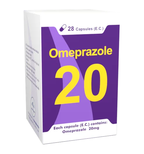 تصویر OMEPRAZOLE RAMIN 20MG CAP