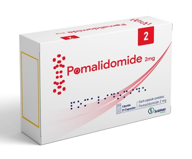 تصویر POMALIDOMIDE SOBHAN 2 mg Caspule
