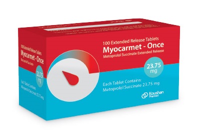 تصویر MYOCARMET-ONCE 23.75 ER Tablet