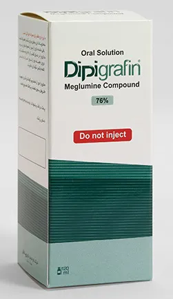محلول خوراکی مگلومین کامپاند داروپخش 76%-دی پی گرافین