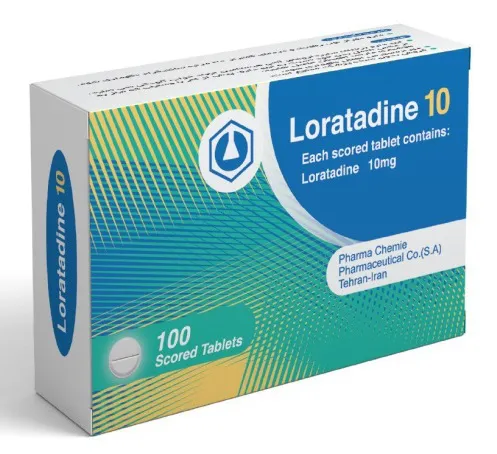 تصویر LORATADINE PHARMACHEMI 10MG TAB