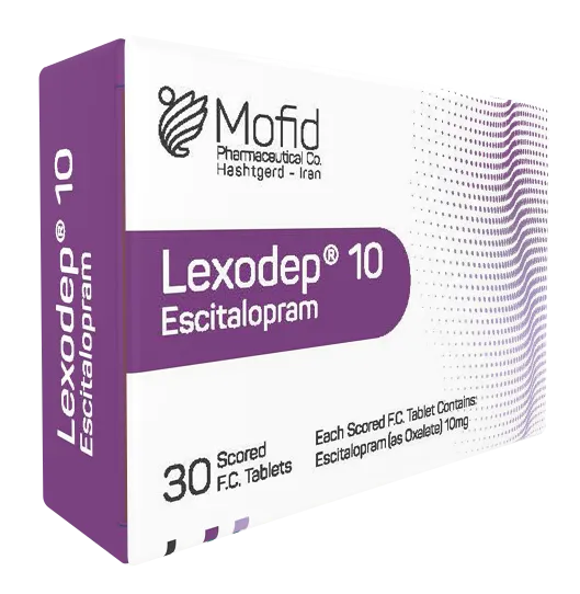 تصویر LEXODEP 10 MG Tablet