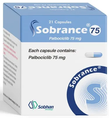 تصویر PALBOCICLIB SOBHAN 75 MG Capsule-SOBRANCE