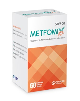 تصویر METFOMIX 50/500 mg Tablet