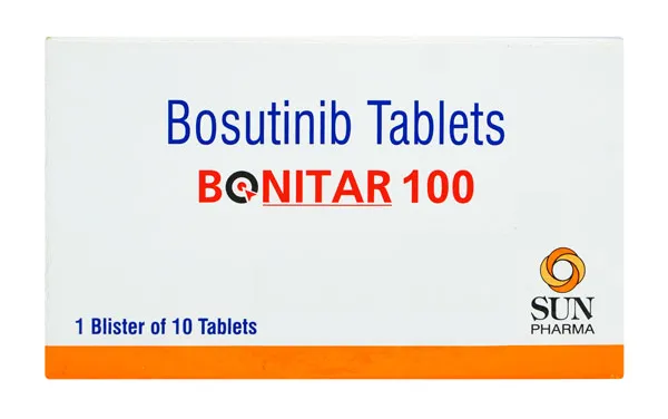 تصویر BOSUNTINIB SUN PHARMA 100 mg Tablet