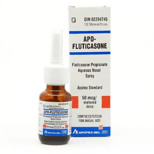 تصویر APO-FLUTICASONE Inhaler 50 mcg/dose,Nasal