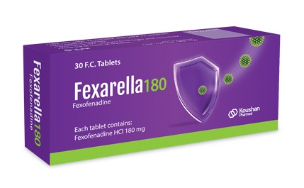 تصویر FEXARELLA 180 mg Tablet
