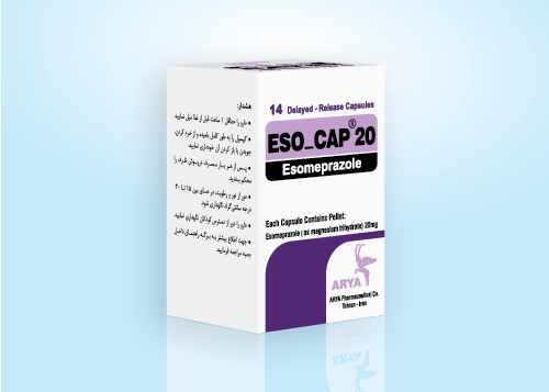 تصویر ESO-CAP 20 mg Capsule