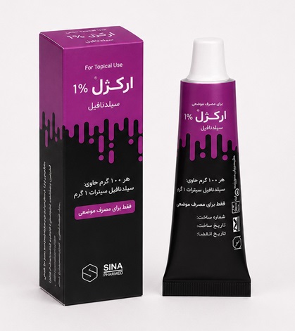 ژل موضعی ارکژل 1%