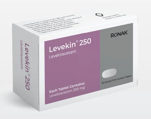 تصویر LEVEKIN 250 mg Tablet