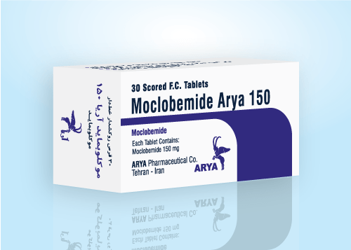 تصویر MOCLOBEMIDE-ARYA 150MG TAB