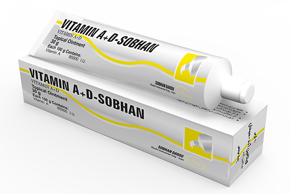 تصویر VITAMIN A+D-SOBHAN OINT