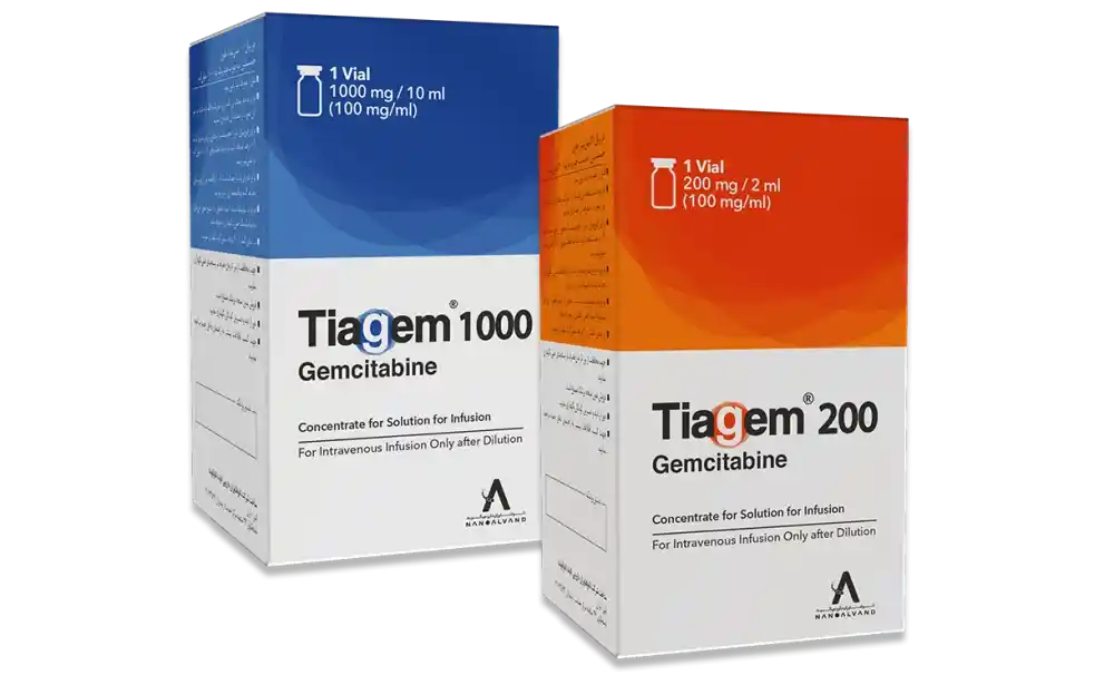 تصویر TIAGEM 200 mg/2 ml Conentrate Solution For Inj