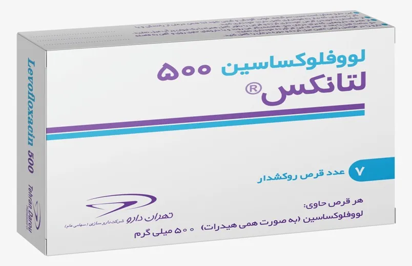 تصویر LETANEX 500 MG TAB