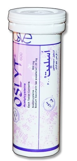 قرص جوشان اسلیت 600 میلی گرم